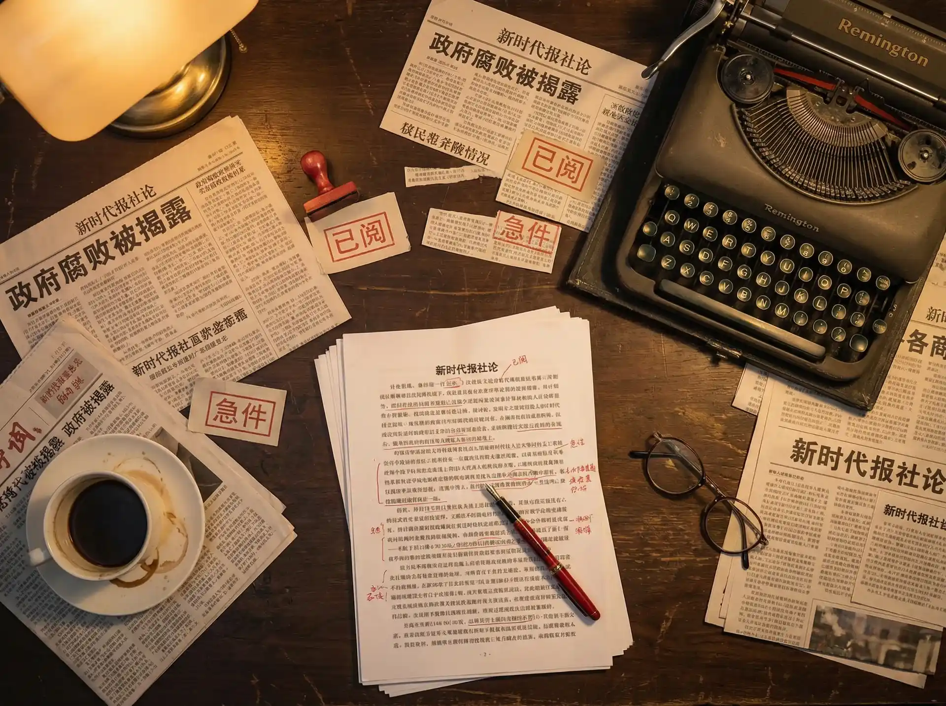 91暗网 - 报社编辑部工作场景